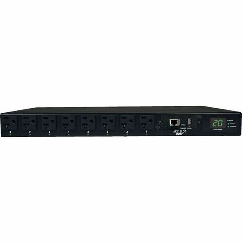 PDU SWITCHED 1.9KW 120V 20A ATS 16 5-15/20R 2 L5-20P / 5-20P 1URM
