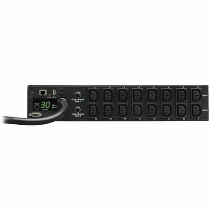 PDU SWITCHED 5.8KW 208-240V 30A 16 C13 L6-30P 12FT CORD 2URM TAA