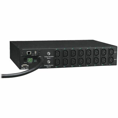 PDU SWITCHED 5.8KW 208-240V 30A 16 C13 L6-30P 12FT CORD 2URM TAA