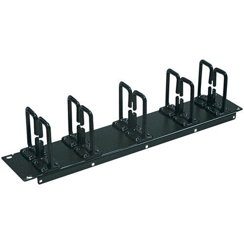 2U HORIZONTAL CABLE ORGANIZER MANAGER RING RACK SERVER CABINET
