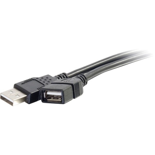 3M USB A/A EXTENSION CABLE BLK