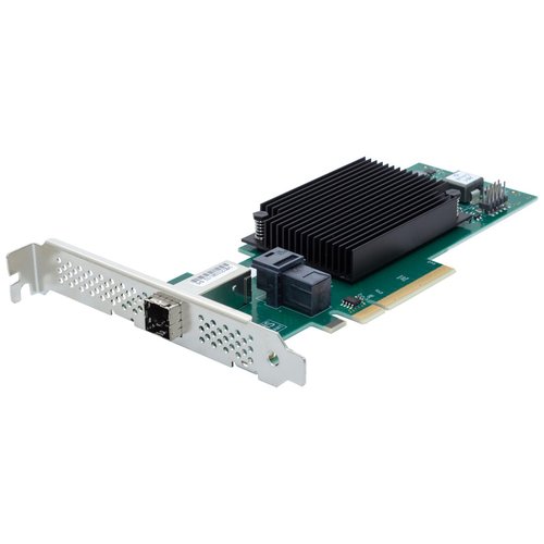 4-PORT EXT 4-PORT INT 12GB HBA SAS/SATA TO X8 PCIE 4.0 LOW PROFILE