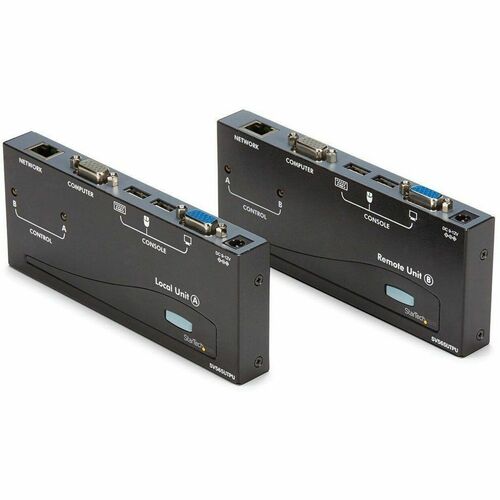 USB VGA KVM CONSOLE EXTENDER OVER CAT5 UTP W/ CABLES