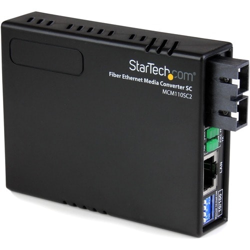 10/100 FIBER MEDIA CONVERTER SC FAST FIBER TO ETHERNET CONVERTER MM