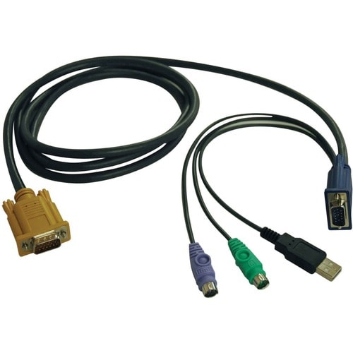 6FT USB / PS2 KVM SWITCH CABLE B020-U08 / U16 AND B022-U16 KVMS