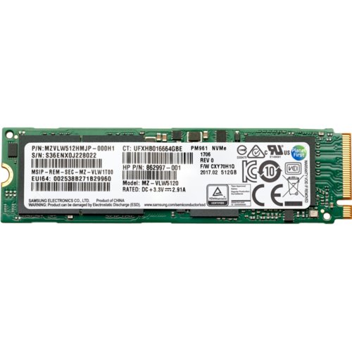 512GB PCIE NVME TLC SSD