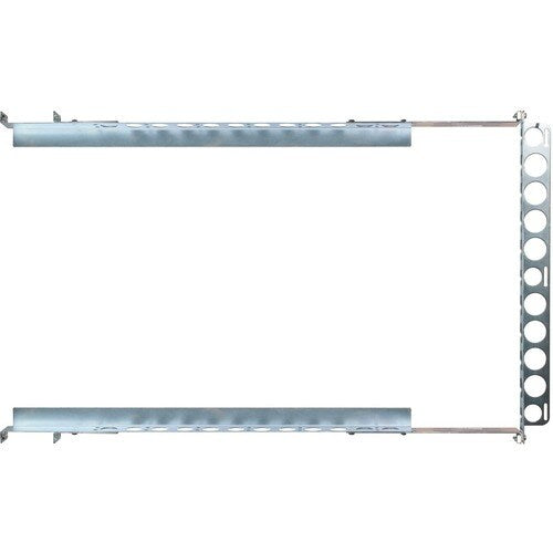 UNIVERSAL FIXED RAIL 1U 2POST CENTER OR FLUSH MOUNT