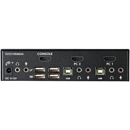 2 PORT HDMI KVM SWITCH USB AUDIO HDMI KVM SWITCH