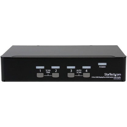 4 PORT DISPLAYPORT KVM SWITCH USB AUDIO DP RACKMOUNT KVM SWITCH