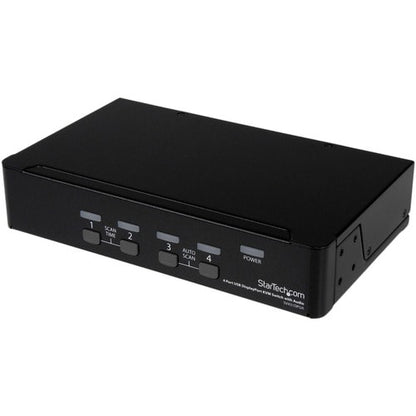4 PORT DISPLAYPORT KVM SWITCH USB AUDIO DP RACKMOUNT KVM SWITCH