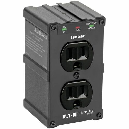 2 OUTLET DIRECT-PLUG IN SURGE 1410 JOULES SURGE PROTECTOR 15A