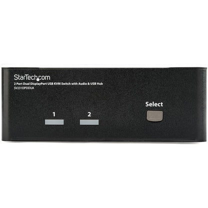2 PORT DUAL MONITOR DISPLAYPORT KVM SWITCH TWO DISPLAYS DP KVM