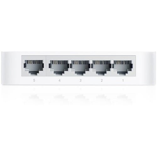 MINI DESKTOP SWTICH 5PORT 5/10/100M  PLASTIC CASE