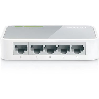 MINI DESKTOP SWTICH 5PORT 5/10/100M  PLASTIC CASE