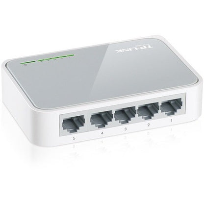 MINI DESKTOP SWTICH 5PORT 5/10/100M  PLASTIC CASE
