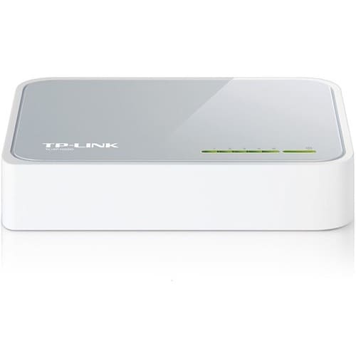 MINI DESKTOP SWTICH 5PORT 5/10/100M  PLASTIC CASE