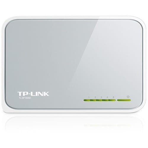 MINI DESKTOP SWTICH 5PORT 5/10/100M  PLASTIC CASE