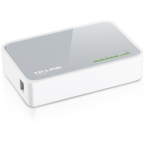 MINI DESKTOP SWTICH 5PORT 5/10/100M  PLASTIC CASE