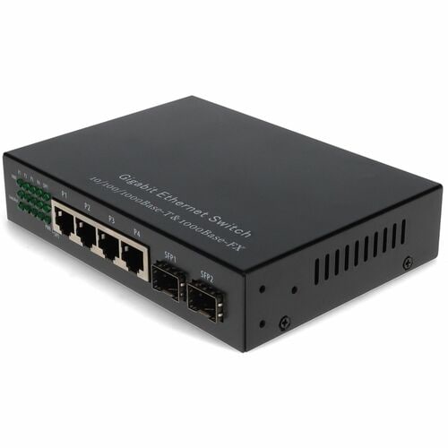 1GBS 4RJ-45 TO 4 SFP PORT 4 1G-TX RJ-45 /2X OPEN SFP SWITCH