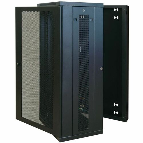 26U WALL MOUNT RACK ENCLOSURE SERVER CABINET HINGED WALLMOUNT