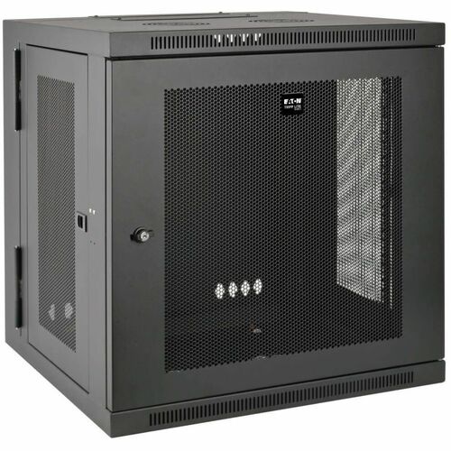 10U WALL MOUNT RACK ENCLOSURE SERVER CABINET HINGED WALLMOUNT