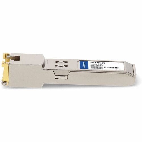 10PK CISCO SFP 100M TX GLC-T COMPAT TAA XCVR 1GB TX COPPER RJ-45