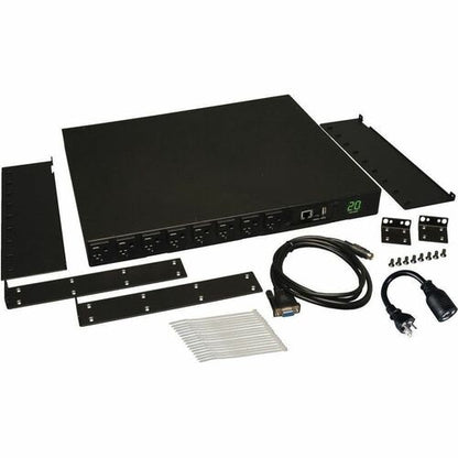 PDU SWITHCED 1.9KW 120V 20A 1U 16 5-15/20R L5-20P/5-20P 12FT CORD