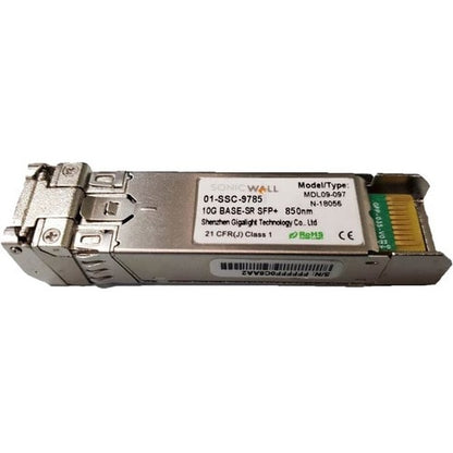 10GB-SR SFP+ SHORT REACH FIBER MODULE MULTI-MODE NO CABLE