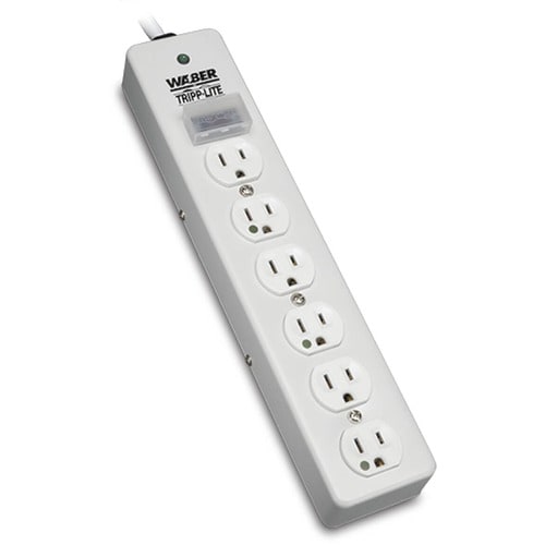 6 OUTLET MEDICAL HG SURGE STRIP NOT FOR PATIENT CARE 6FT CORD 1050