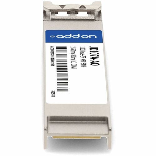 HP XFP 80KM ZR LC XCVR JD107A COMPAT TAA XCVR 10-GIG ZR DOM LC