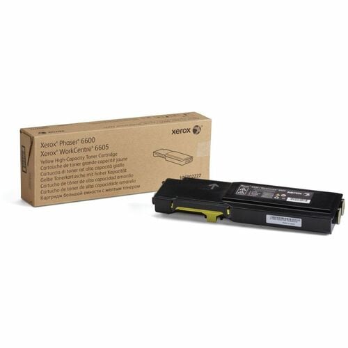 YELLOW TONER CARTRIDGE NA FOR 6600  6605 HIGH CAPACITY