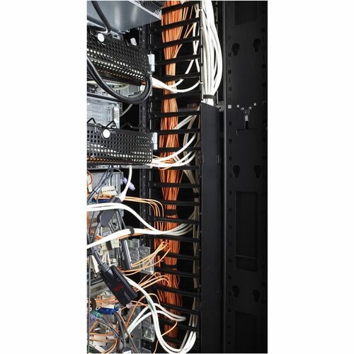 2QTY VERTICAL CABLE MANAGER FOR NETSHELTER SX 750MM WIDE 48U