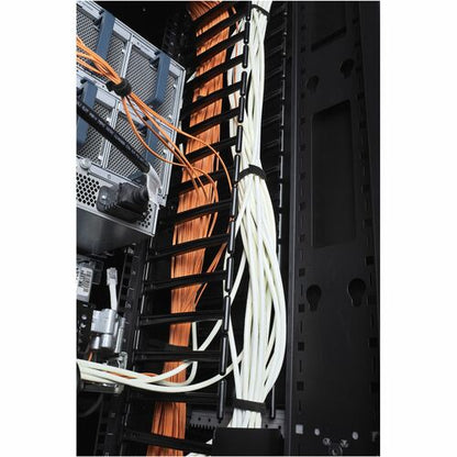 2QTY VERTICAL CABLE MANAGER FOR NETSHELTER SX 750MM WIDE 48U