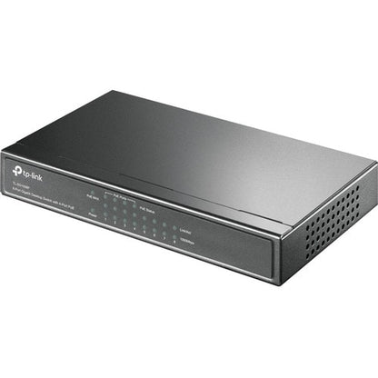 8PORT GIGABIT POE SWITCH DESKTOP POE SWITCH STEEL CASE