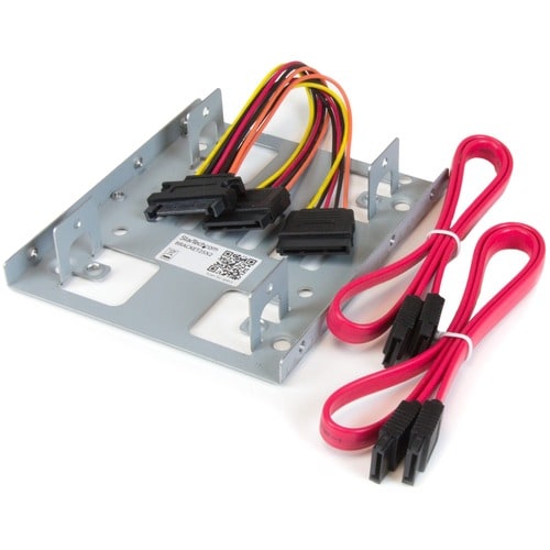 2.5 HARD DRIVE MOUNTING BRACKET DUAL 2.5IN SATA HDD SSD ADAPTER KIT
