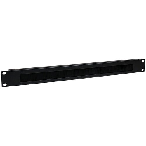 CABLE MANAGEMENT BRUSH PANEL 1U HORIZONTAL SERVER RACK PANEL