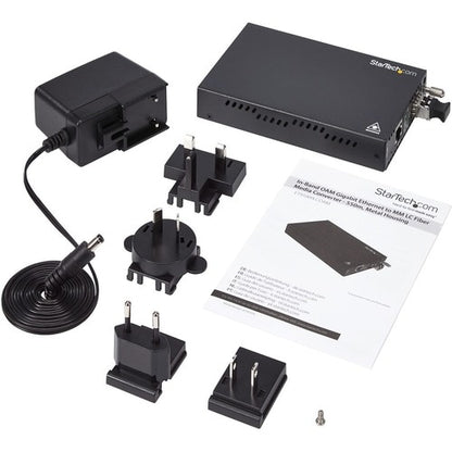 OAM FIBER MEDIA CONVERTER LC MM FIBER TO GIGABIT ETHERNET 802.3AH