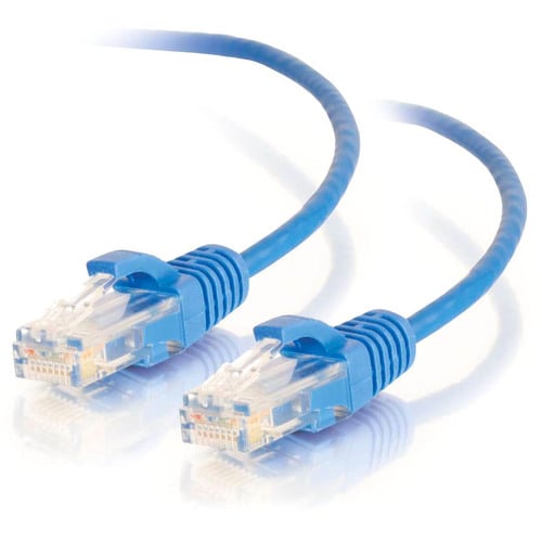 3FT CAT6 BLUE UTP 28AWG SLIM PATCH CABLE