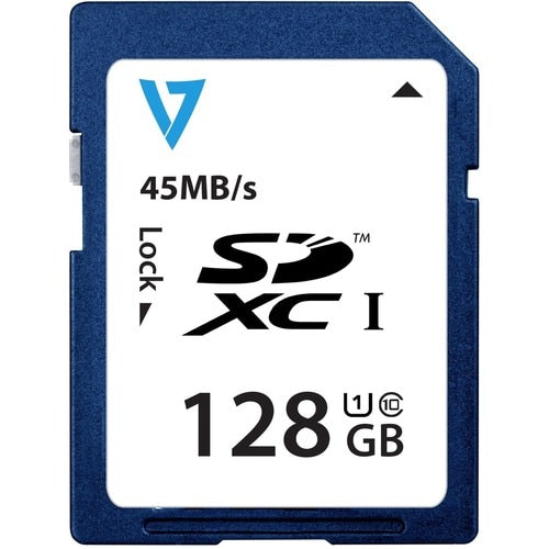 128GB SDXC CL10 UHS1 45MBPS 18MBS WRITE-PROTECT DSLR HD CAMCRDR