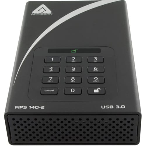 4TB AEGIS PADLOCK DT SECURE USB 3.0 256BIT AES HW ENCRYPT FIPS