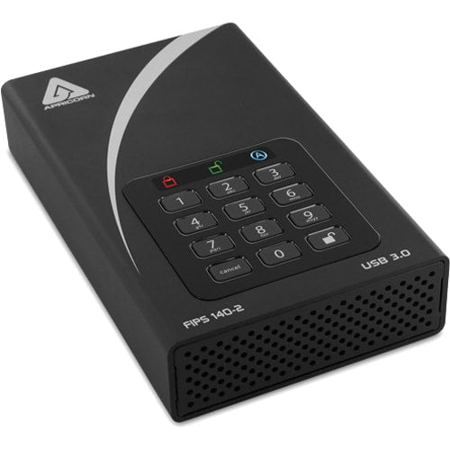 4TB AEGIS PADLOCK DT SECURE USB 3.0 256BIT AES HW ENCRYPT FIPS