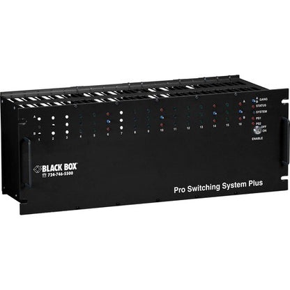 4U GANG SWITCH (18) CARD CHASSI S NO CARDS INSTALLED