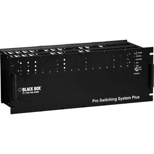 4U GANG SWITCH (18) CARD CHASSI S NO CARDS INSTALLED