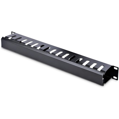 SERVER RACK CABLE MANAGEMENT 1U HORIZONTAL SLOTTED FINGER DUCT