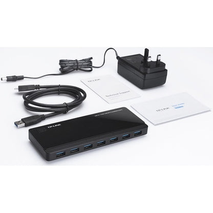 UNKETA 7PORT USB 3.0 HUB 2 POWER 12V/4A POWER ADAPTER INCLUDED