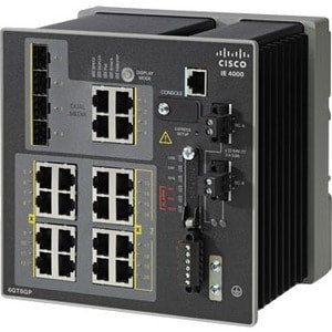 IE 4000 8 X RJ45 10/100M 4 X 1G COMBO LAN BASE