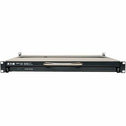 1U KVM RACK CONSOLE 19IN LCD KEYBOARD DVI VGA USB 2.0 TAA