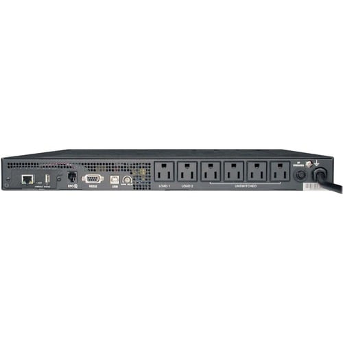 UPS SMART 1000VA 800WAVR 120V 6OUT 1URM USB DB9 SNMPWEBCARD