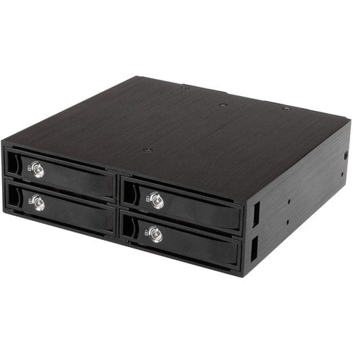 HARD DRIVE MOBILE RACK HOT SWAP QUAD 2.5IN SATA SAS HDD SSD HOTSWAP