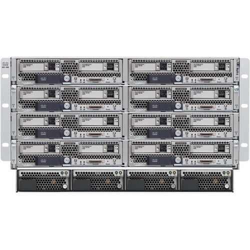 UCS EZ BUN 5108 BLADE SVR AC CHASSIS 4PS 2 IOM REMANUFACTURED